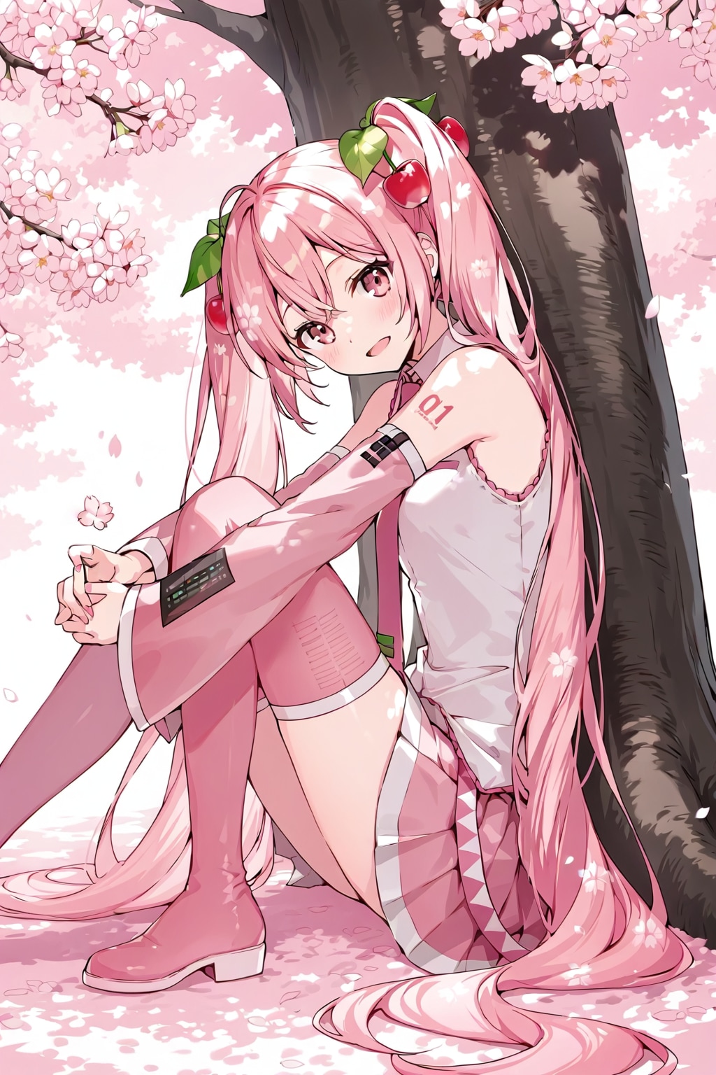 桜ミク３１ | の人気AIイラスト・グラビア