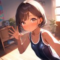 日焼け茶髪ちゃん 2枚目