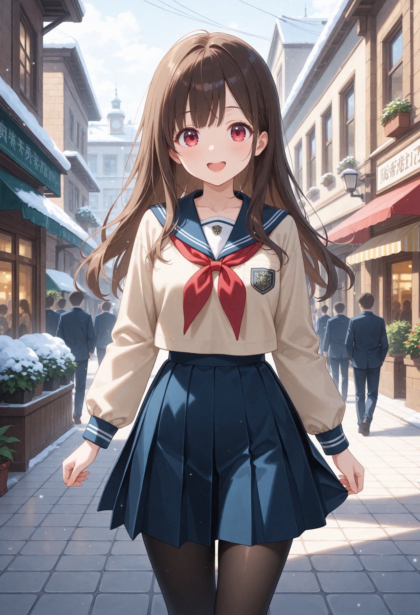 制服1girlちゃん11 | の人気AIイラスト・グラビア