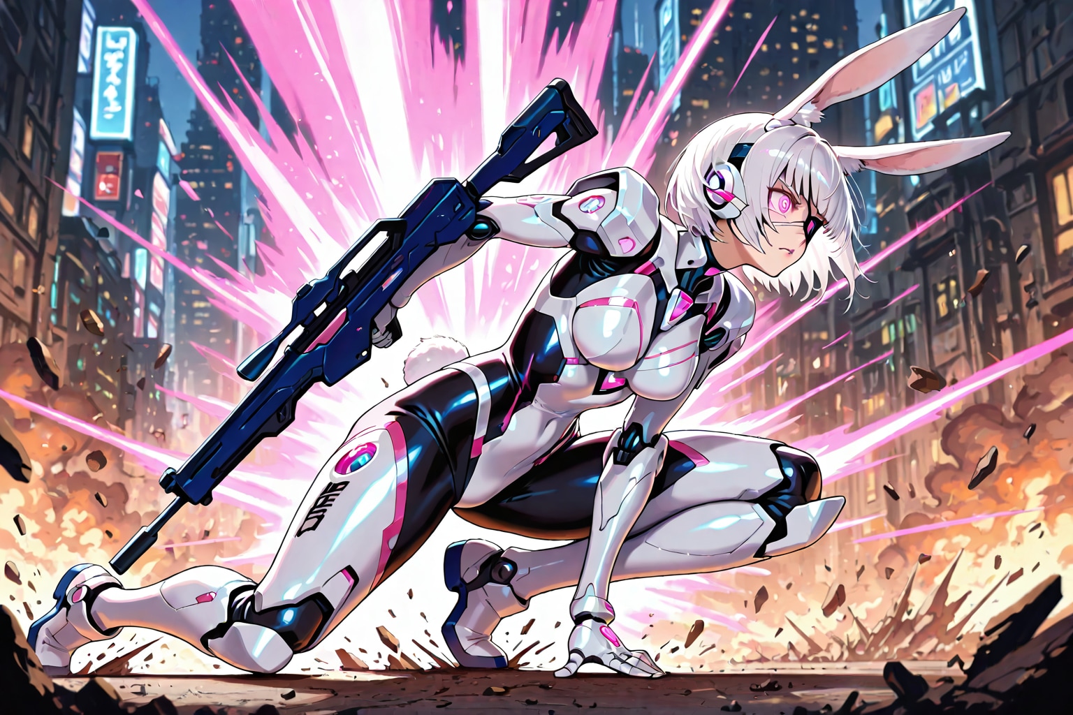 ケモ耳サイバー | の人気AIイラスト・グラビア