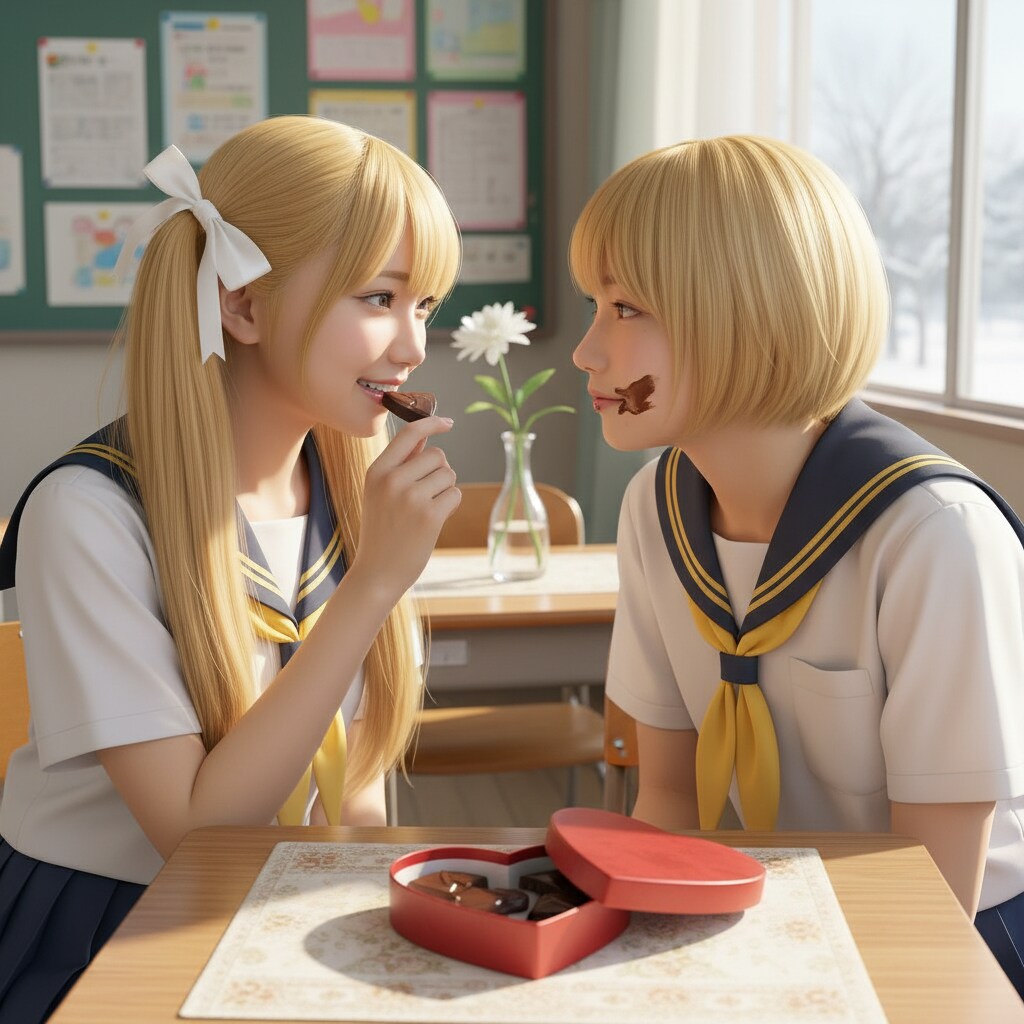 金ツイさん達。バレンタインデー