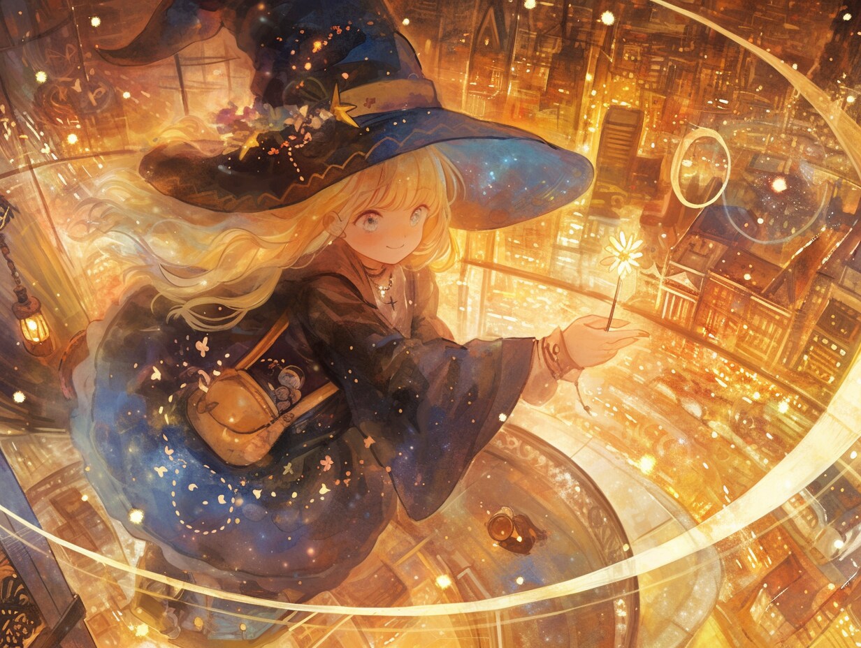 小さな幸せをかなえる魔女 | の人気AIイラスト・グラビア