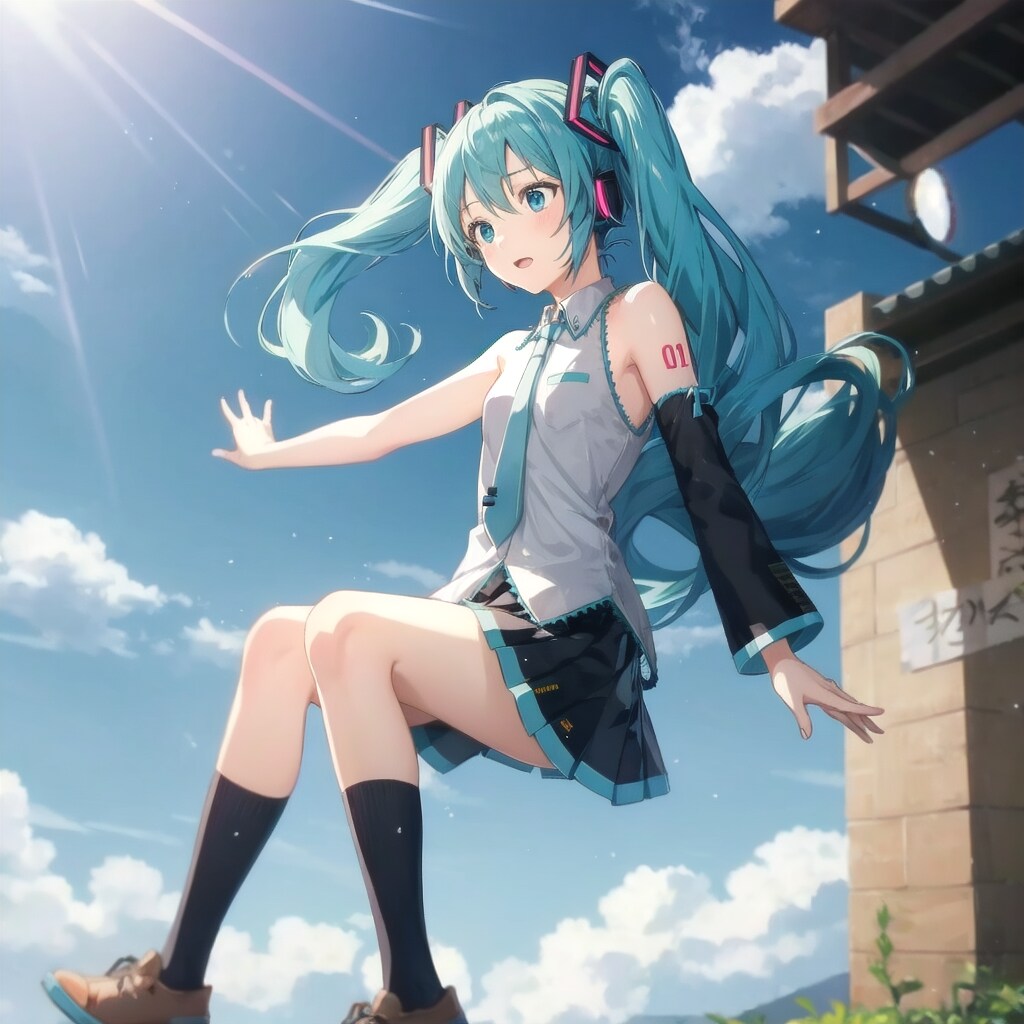 時をかける少女、初音ミク | の人気AIイラスト・グラビア