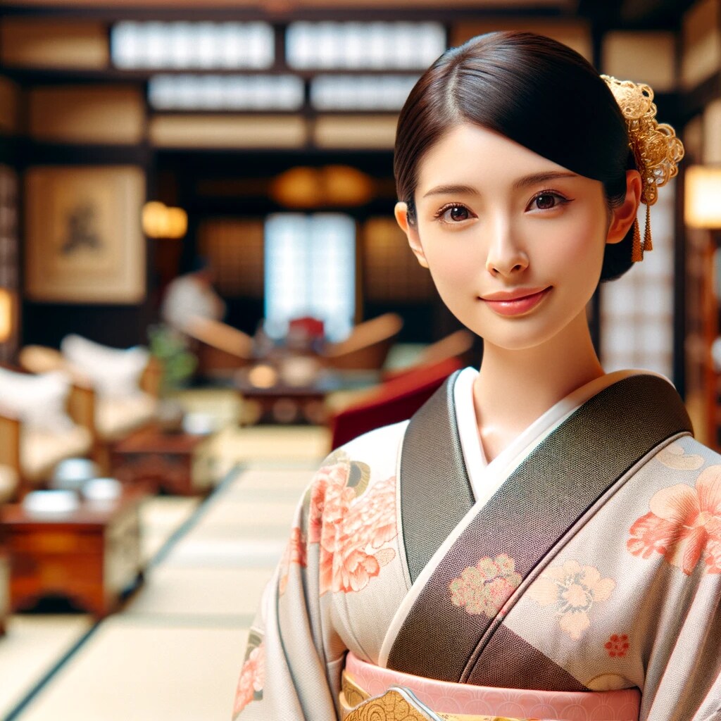 高級旅館の若女将