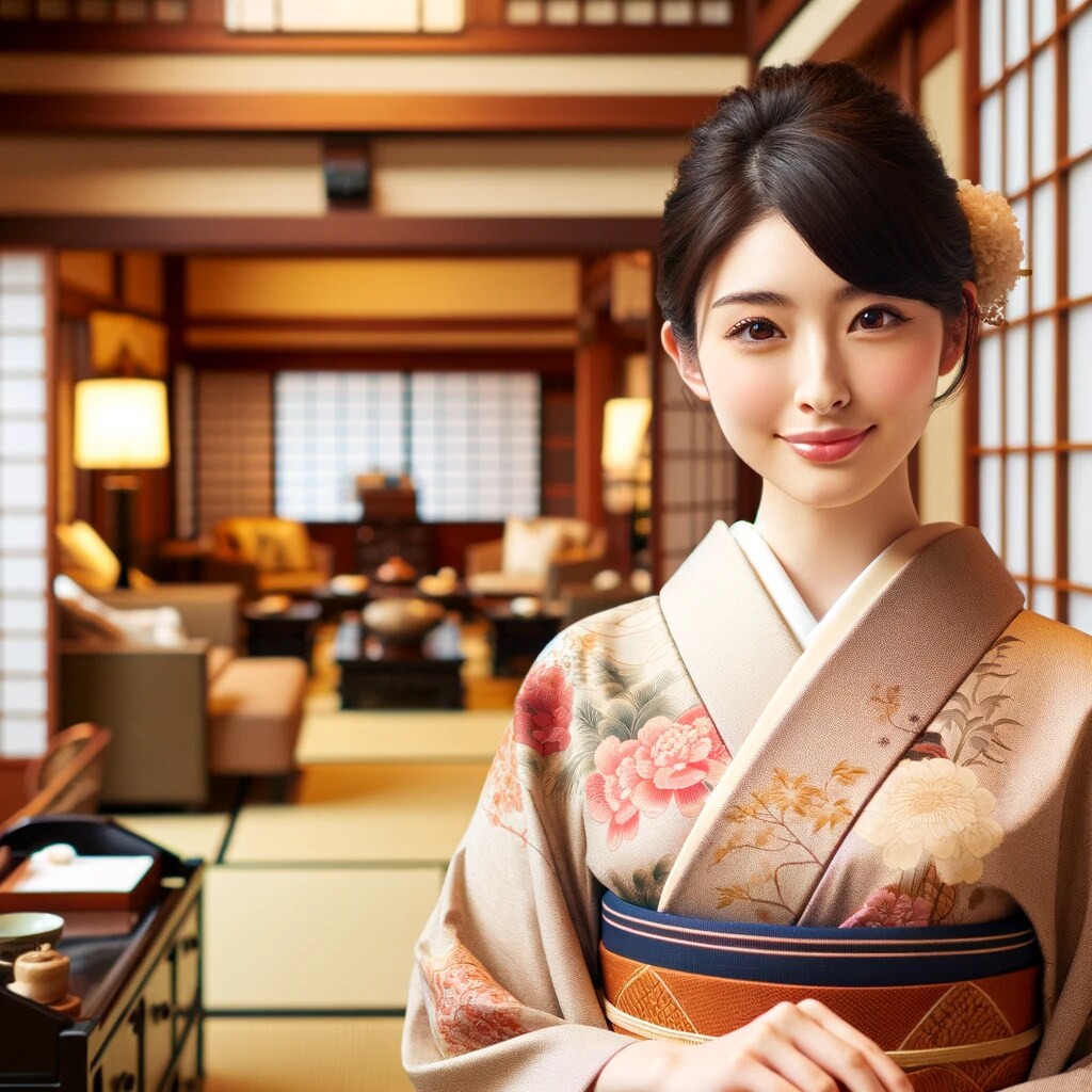 高級旅館の若女将