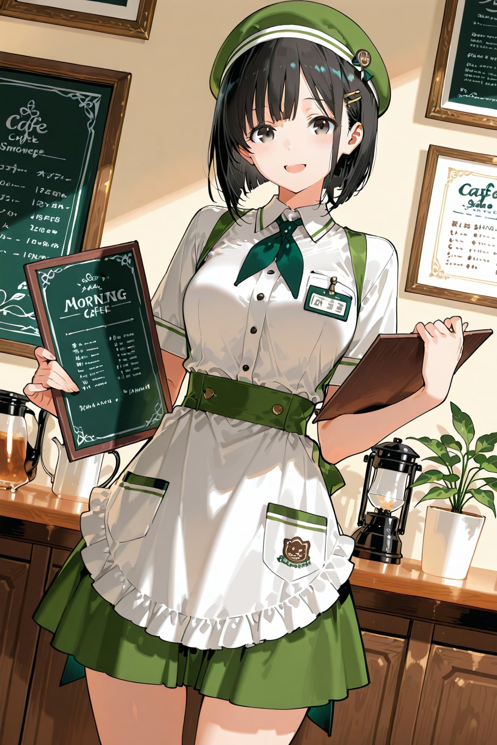 妹ちゃん✨カフェへようこそ‼️🥰☕️✨１４８ | の人気AIイラスト・グラビア