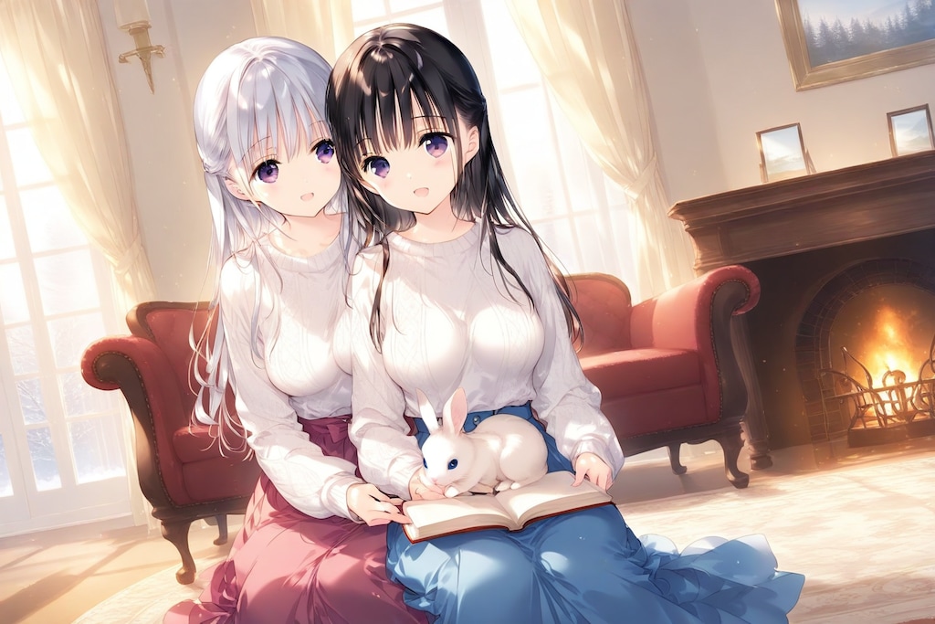 本の読み聞かせ