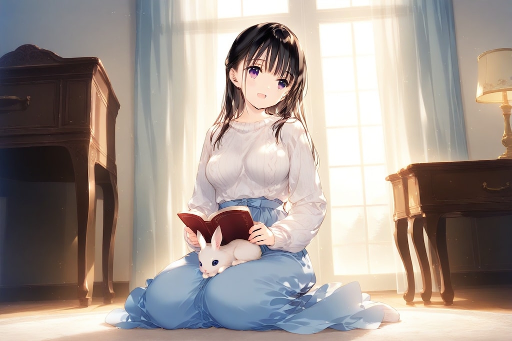 本の読み聞かせ