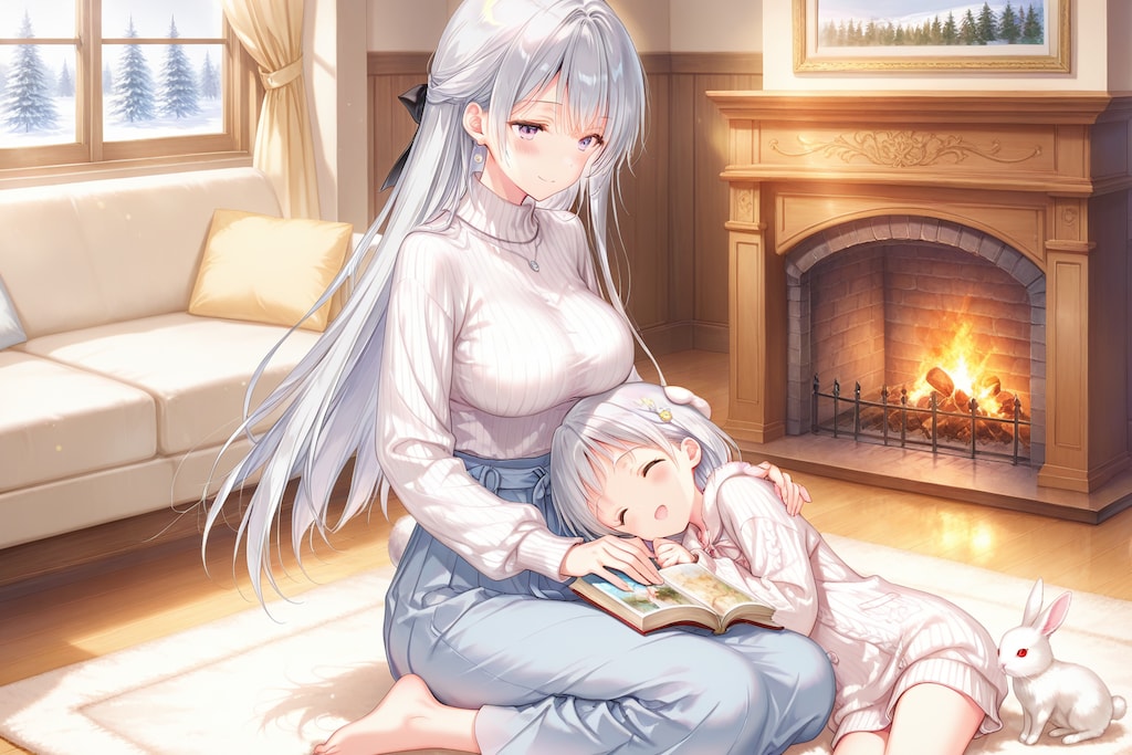 本の読み聞かせ