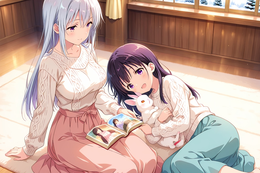 本の読み聞かせ