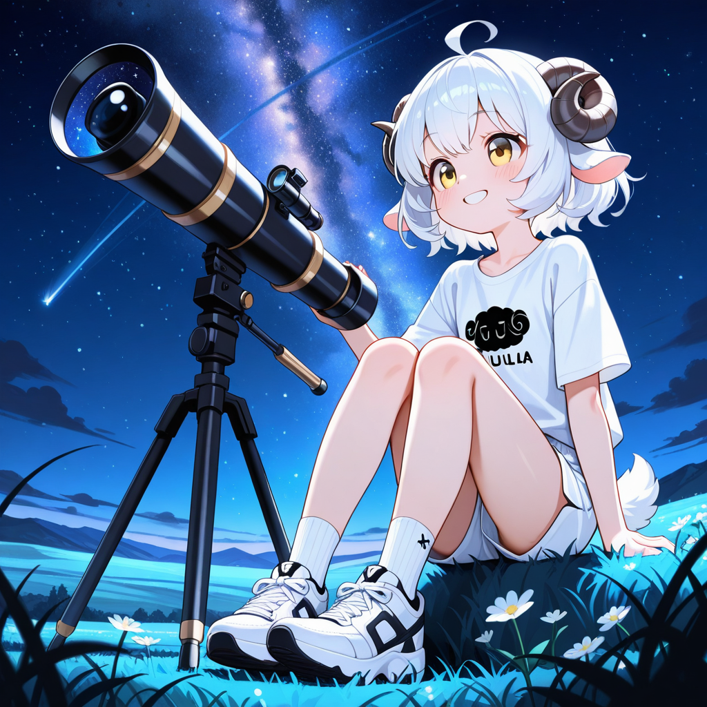天体観測メイちゃん♡