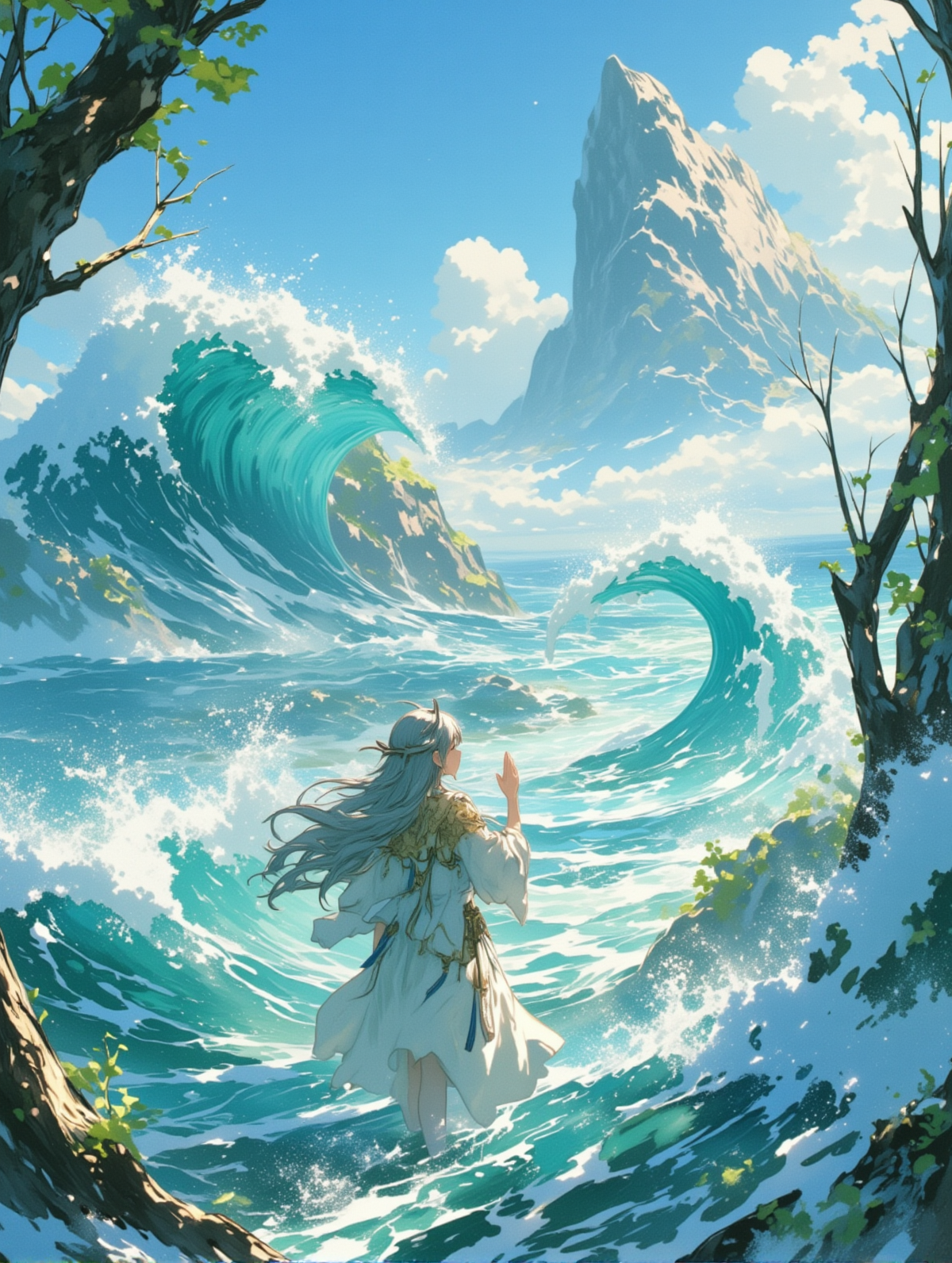 海の巫女_58 | の人気AIイラスト・グラビア