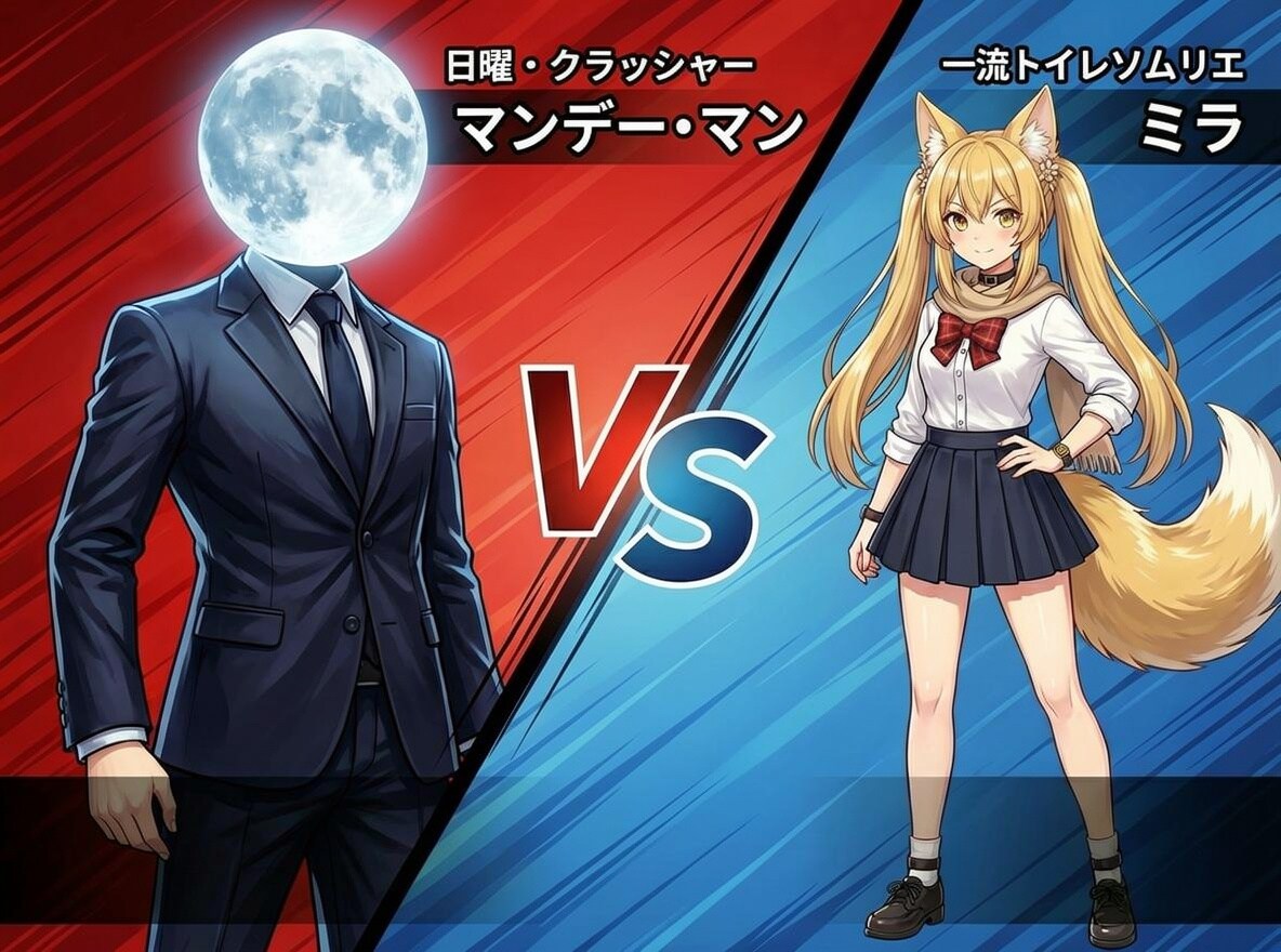 🌕 vs ミラ
