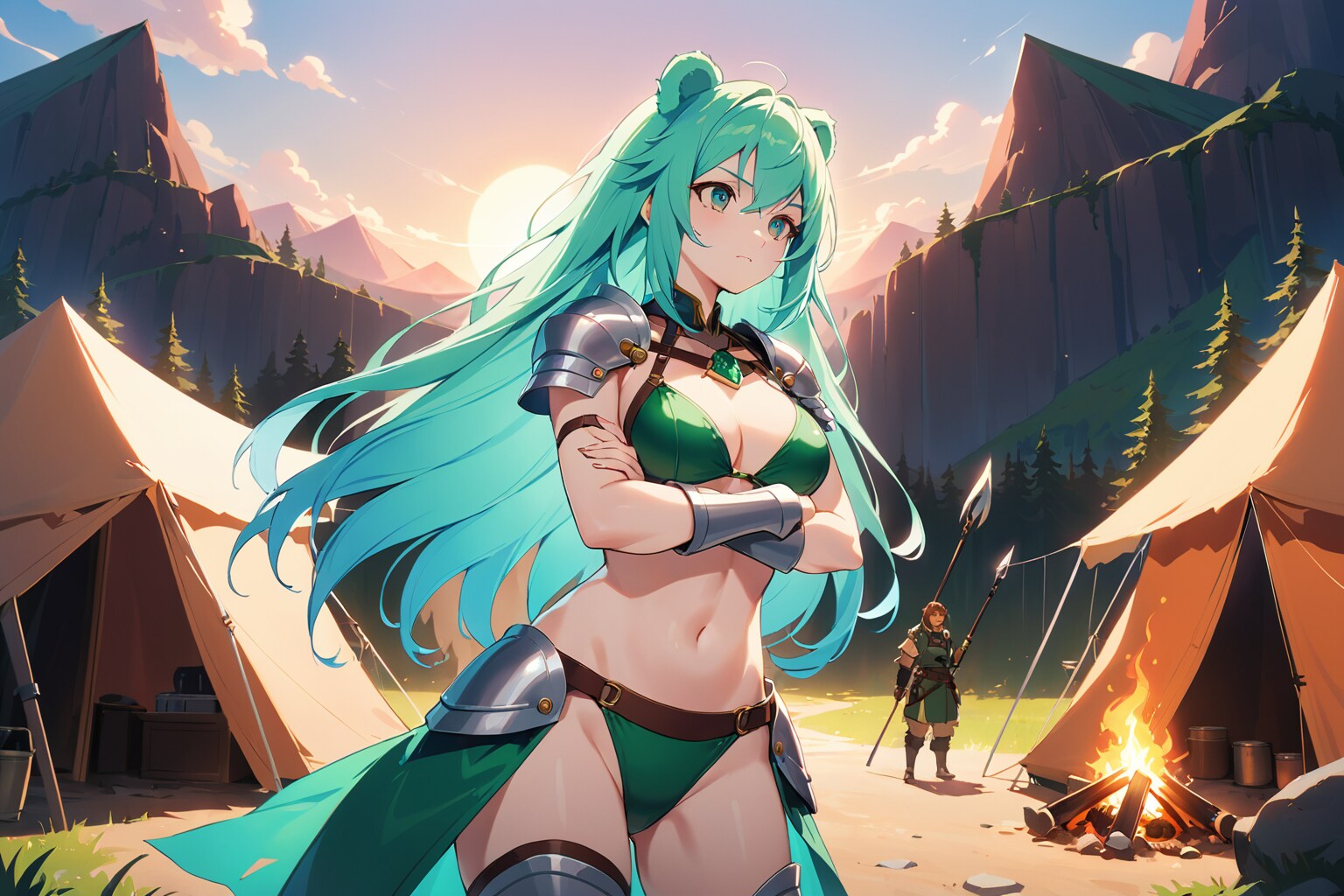 ベアクロウに入団希望のEMERALDちゃん