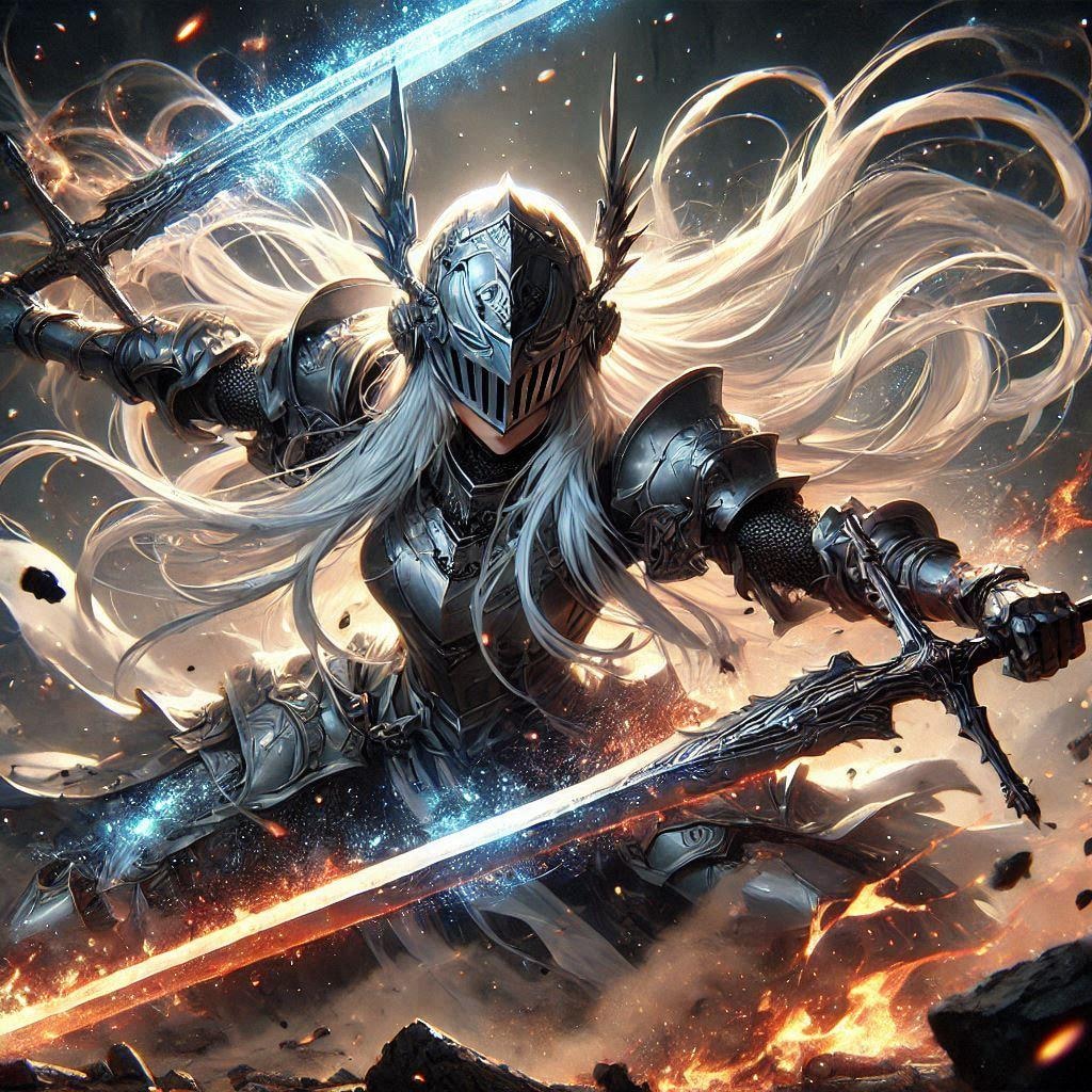 銀髪の女騎士２８