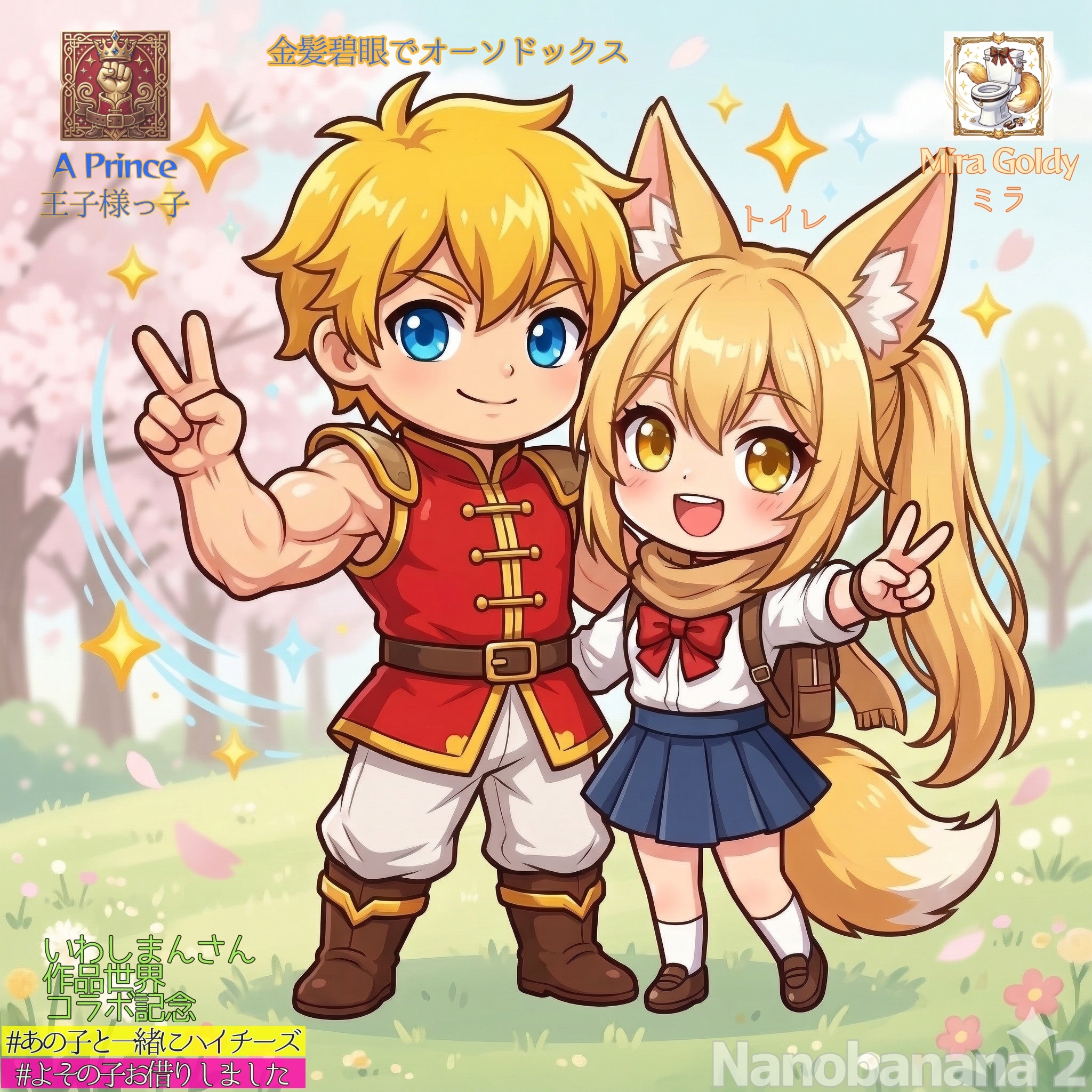 【日頃のお礼】王子様っ子に懐く (for いわしまん さん) | の人気AIイラスト・グラビア