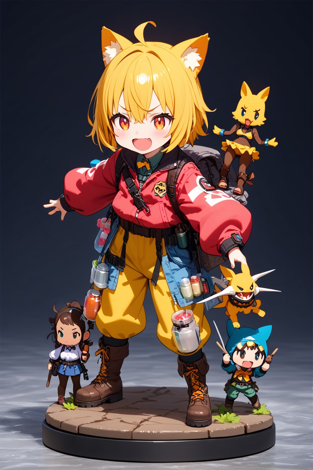 バリのあるフィギュア