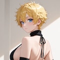 黒ドレスみち♀ 2枚目
