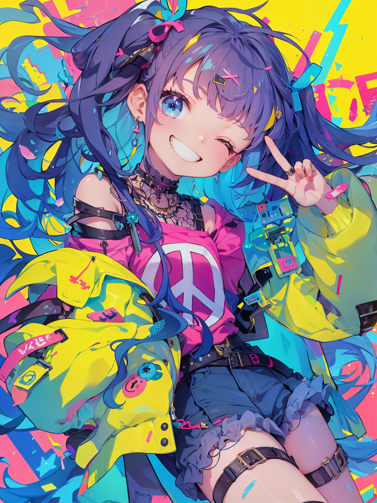 ギャルピース&ウィンク