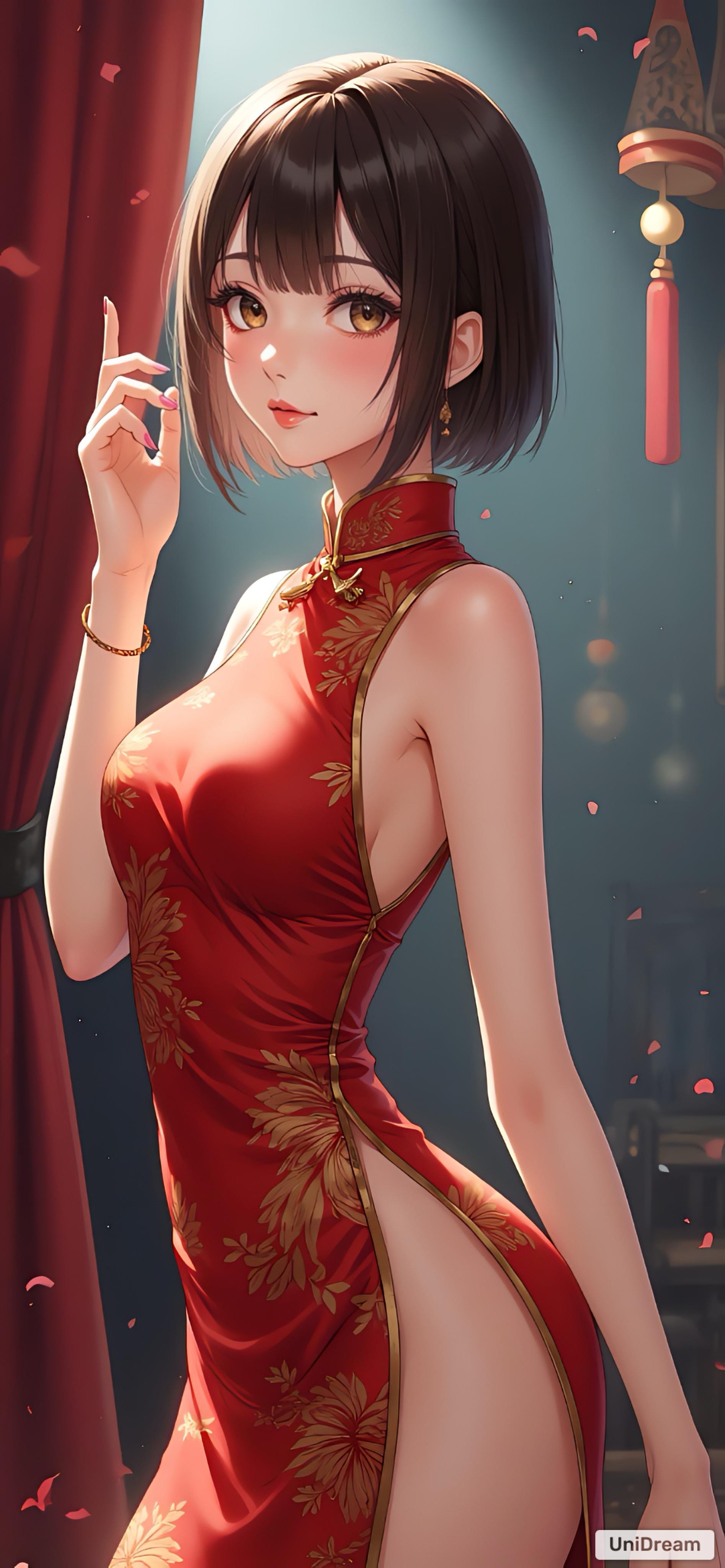 Shall we dance 💃  チャイナドレス | の人気AIイラスト・グラビア