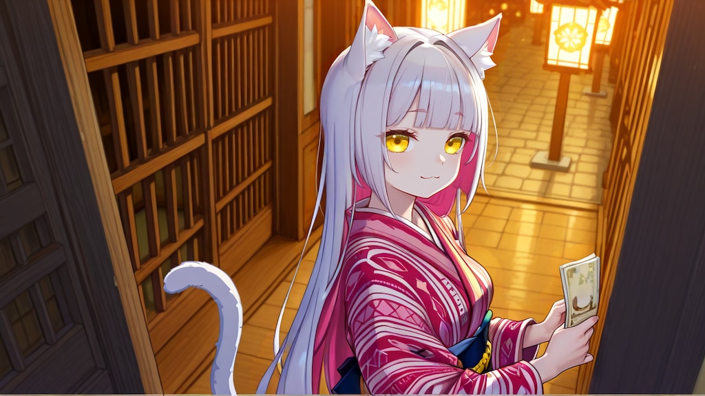 明けましておめでとうー寝る前に初詣いこ！