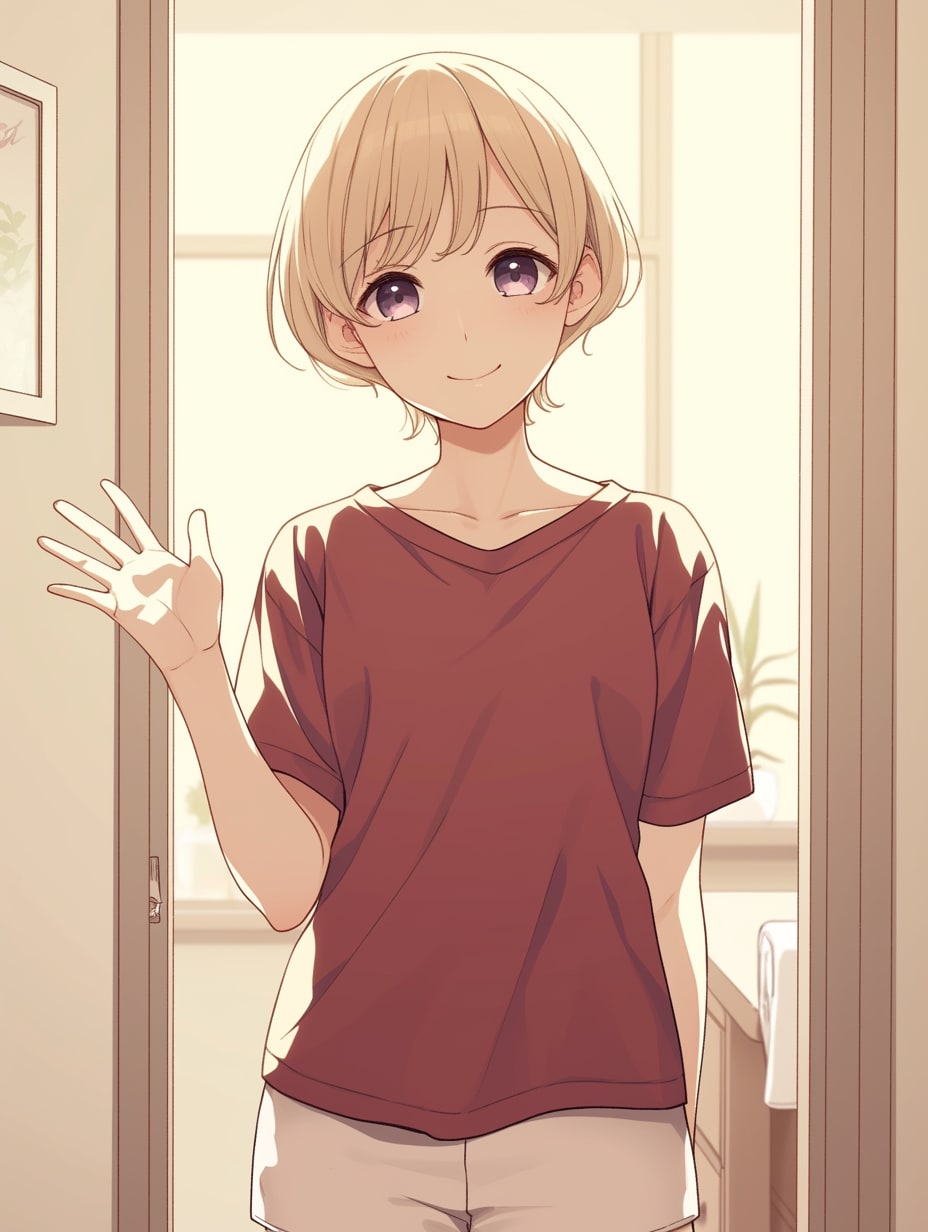 マッシュカットの子✨126