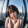 魚眼レンズ顔アップ 5/11 7枚目