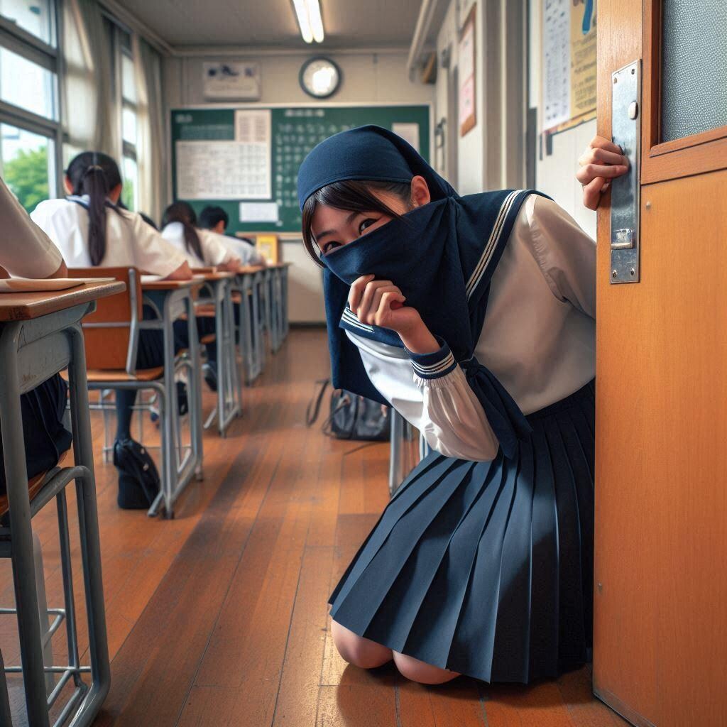 補習を抜けにんっ