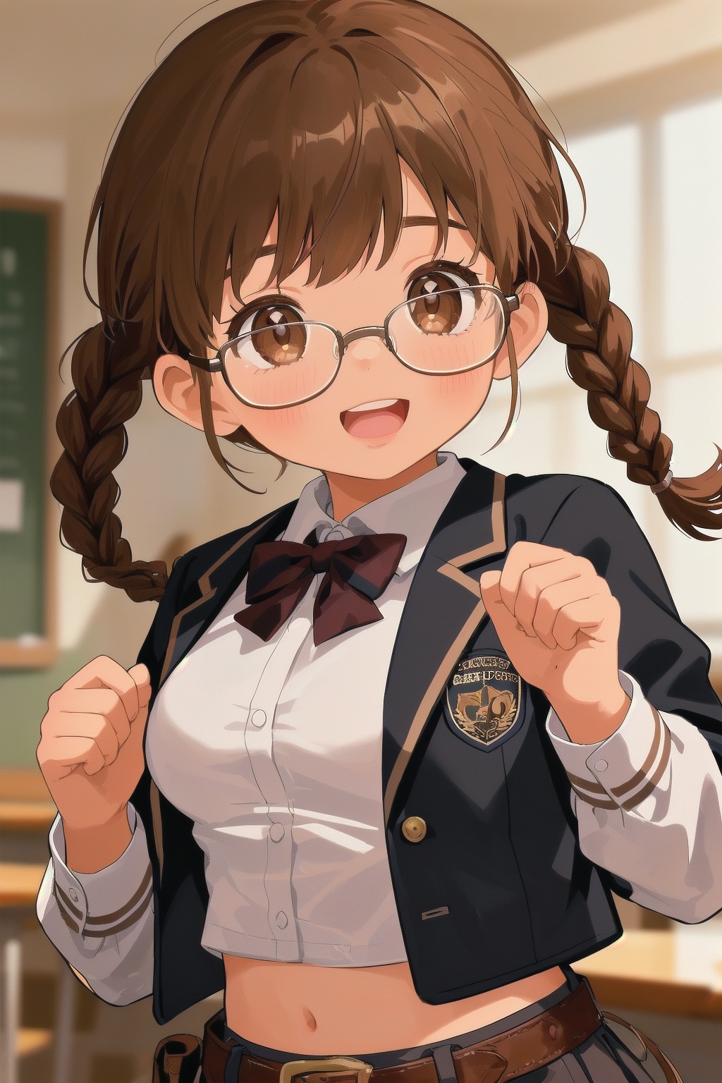 Seedreamお試し眼鏡三つ編み姉妹