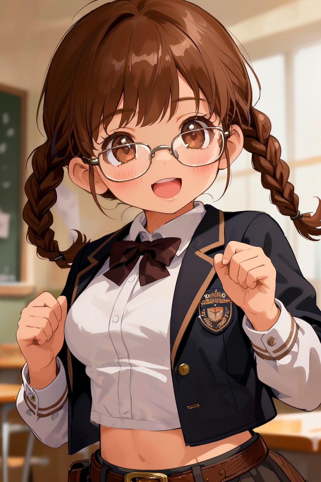 Seedreamお試し眼鏡三つ編み姉妹