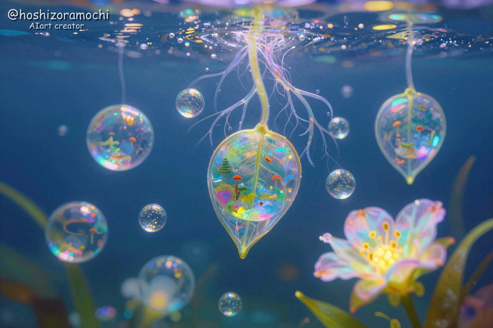 夢を培養する水生植物💭🌊