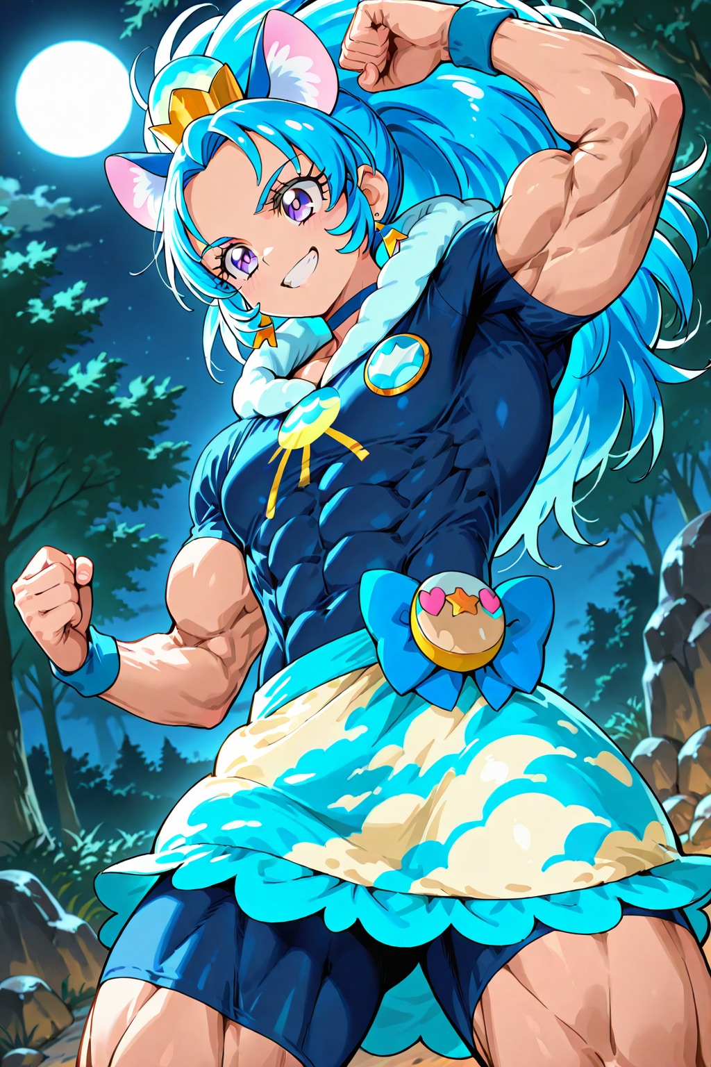 hyper muscular gelato | の人気AIイラスト・グラビア