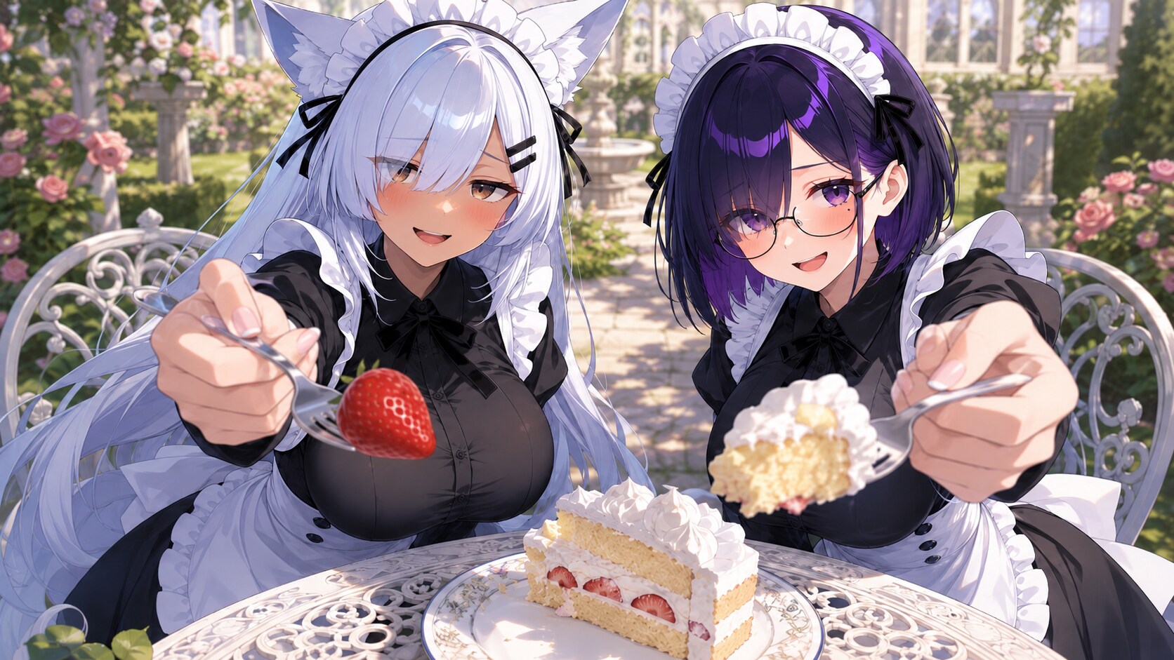 💜ダブルであ～ん💜