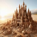 砂のお城 2枚目