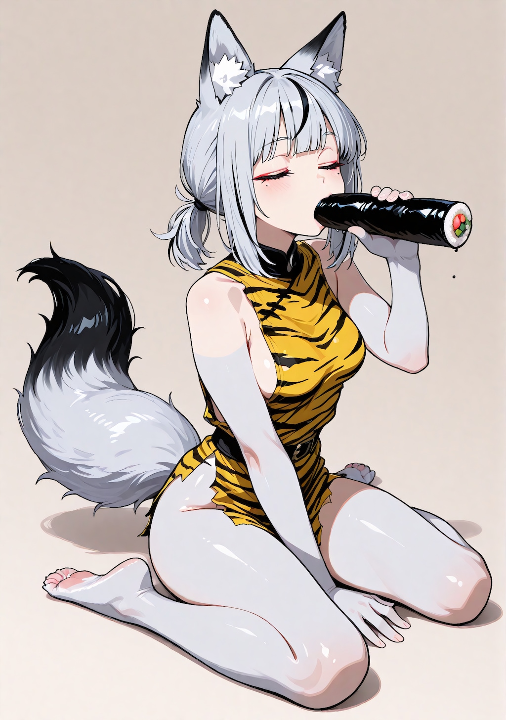 節分コーデ なずな