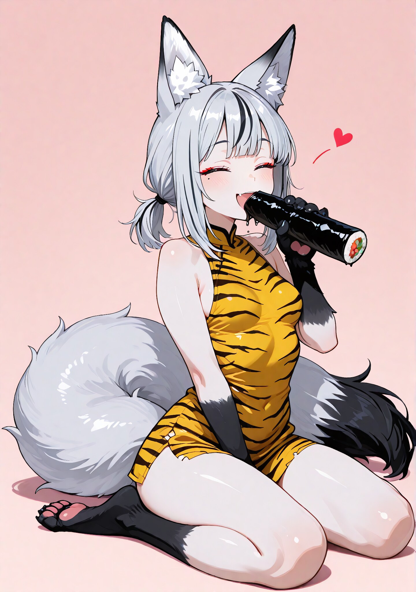 節分コーデ なずな