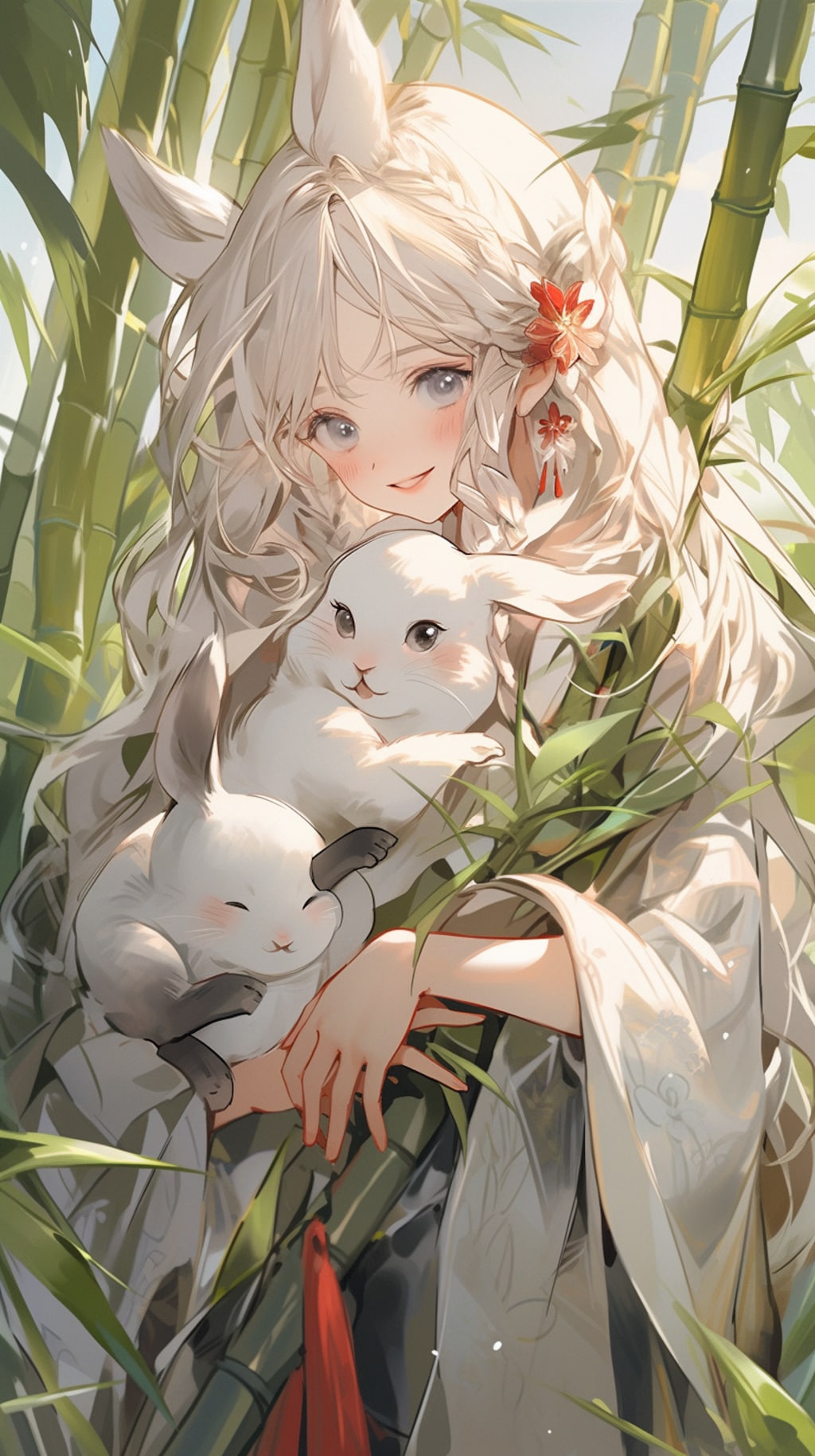Hiding in the Bamboo Forest • niji 41
