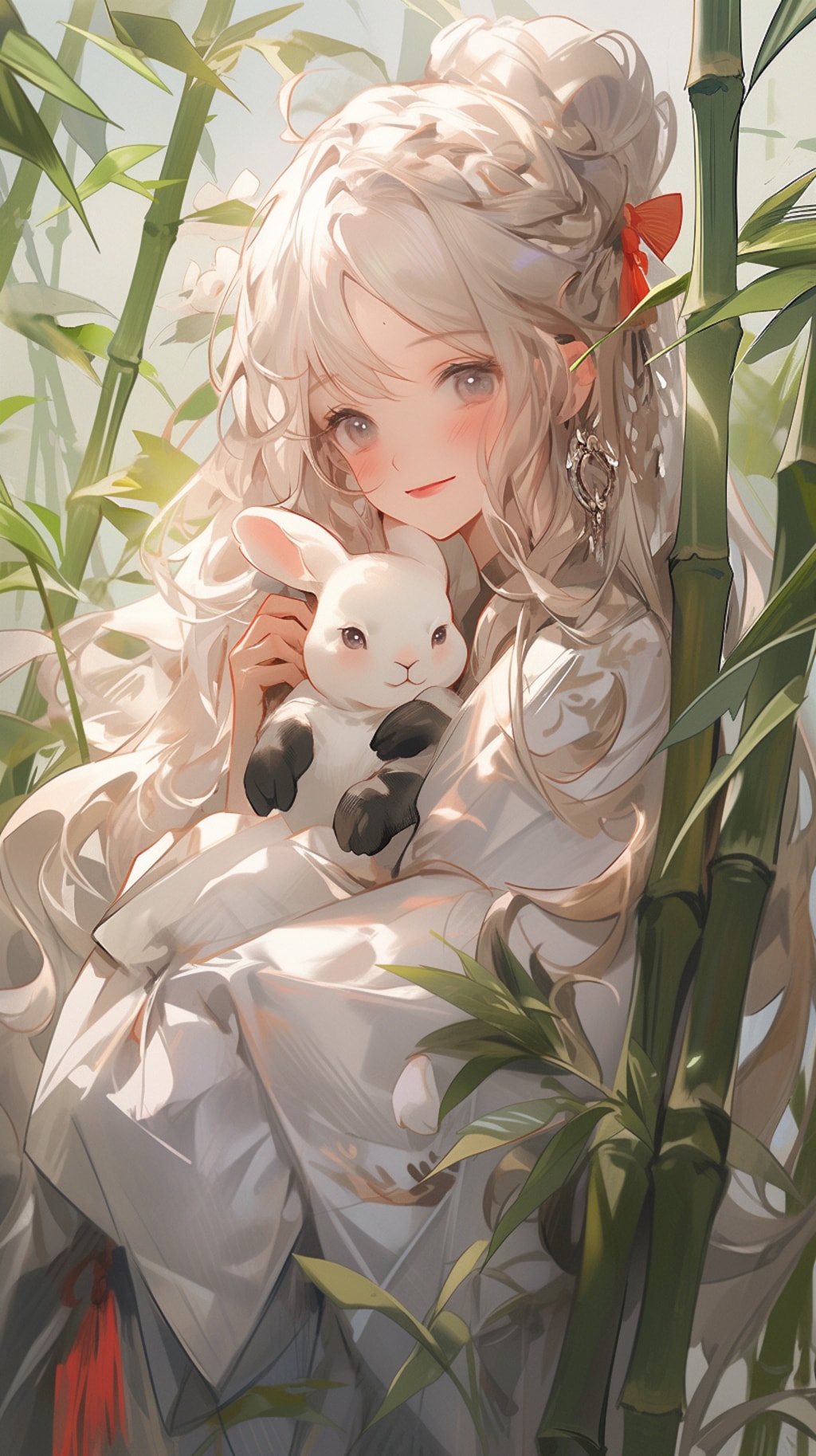 Hiding in the Bamboo Forest • niji 41