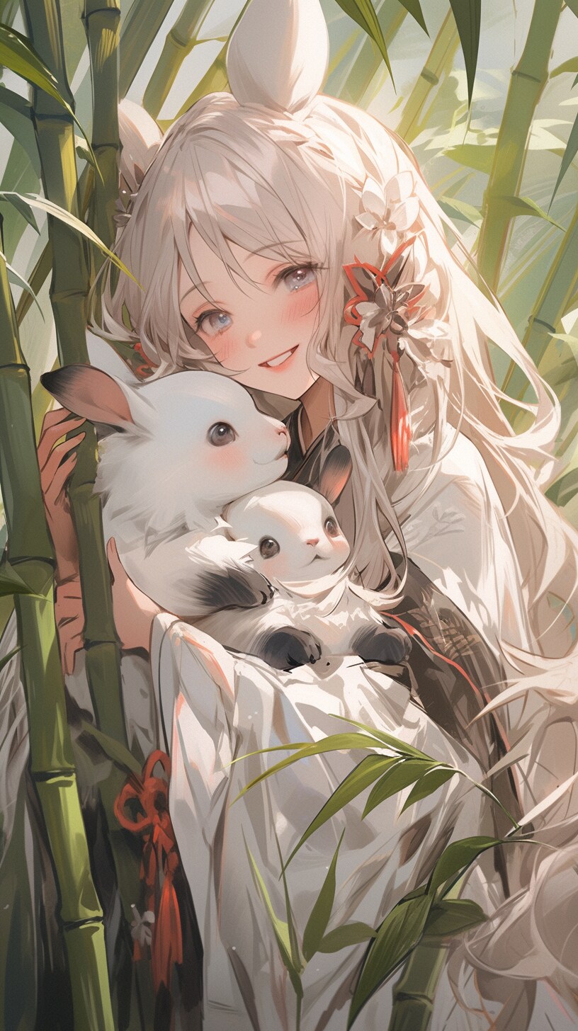 Hiding in the Bamboo Forest • niji 41