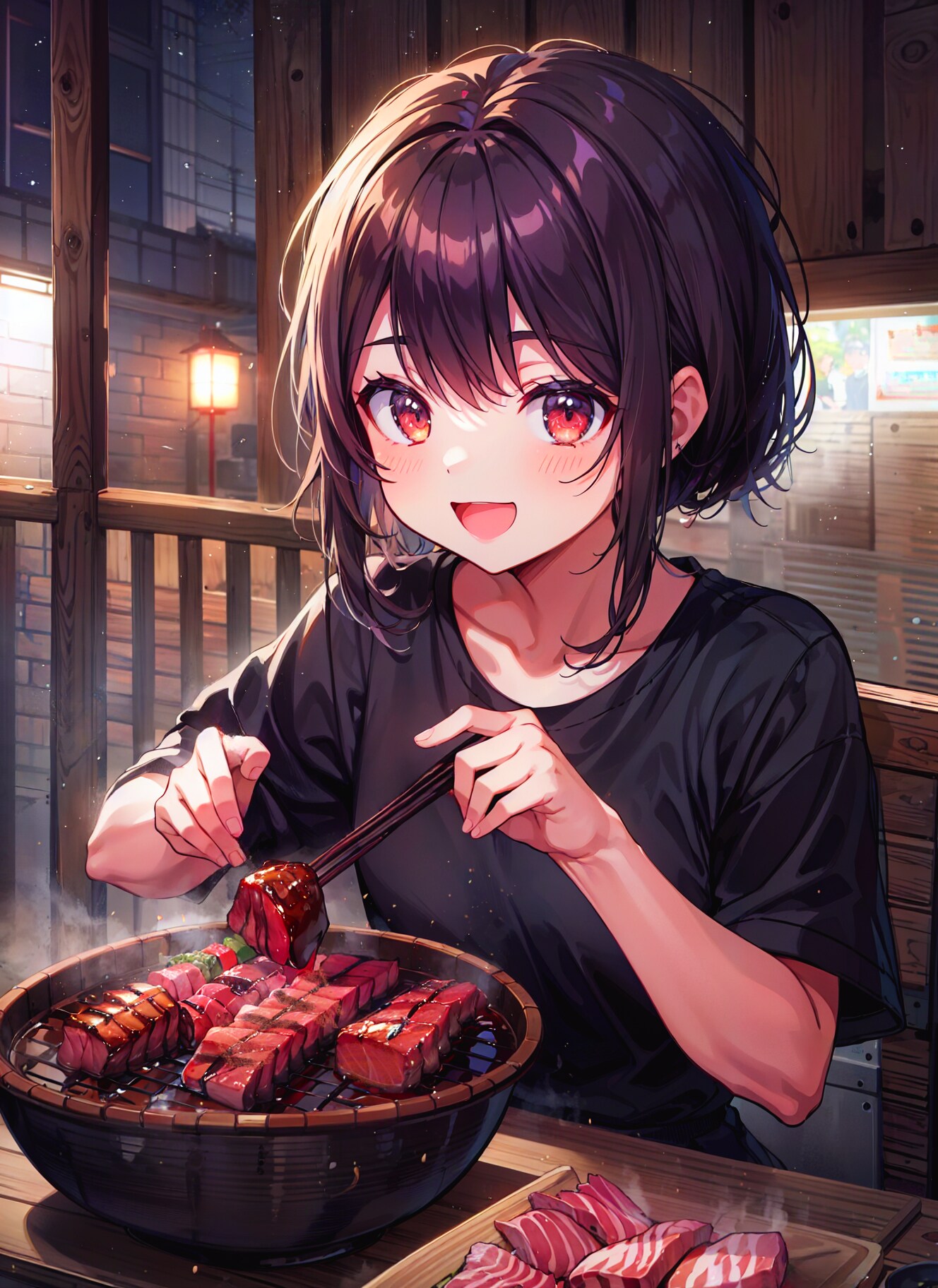 おすすめは中落ちカルビだそうで