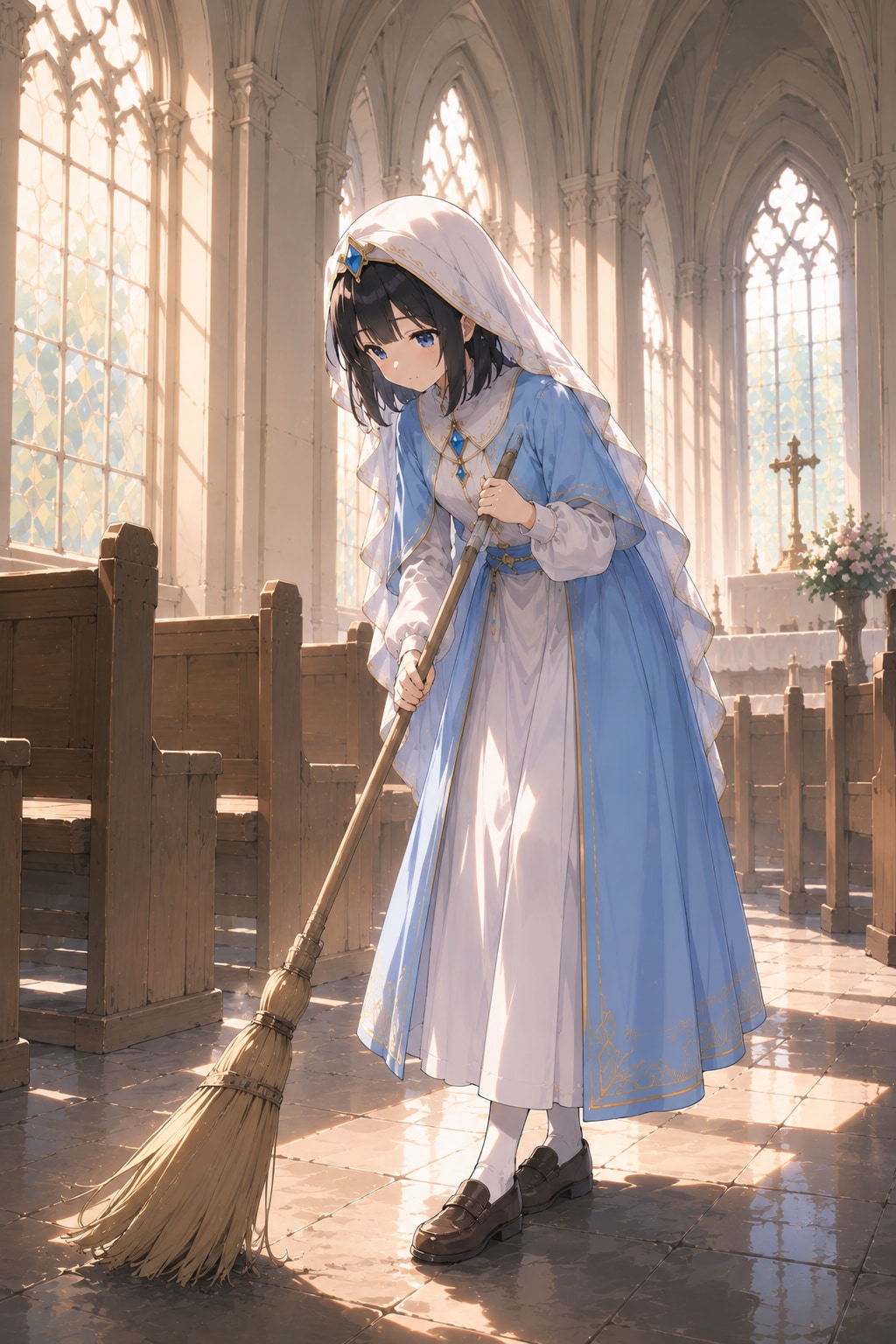 月の巫女見習い