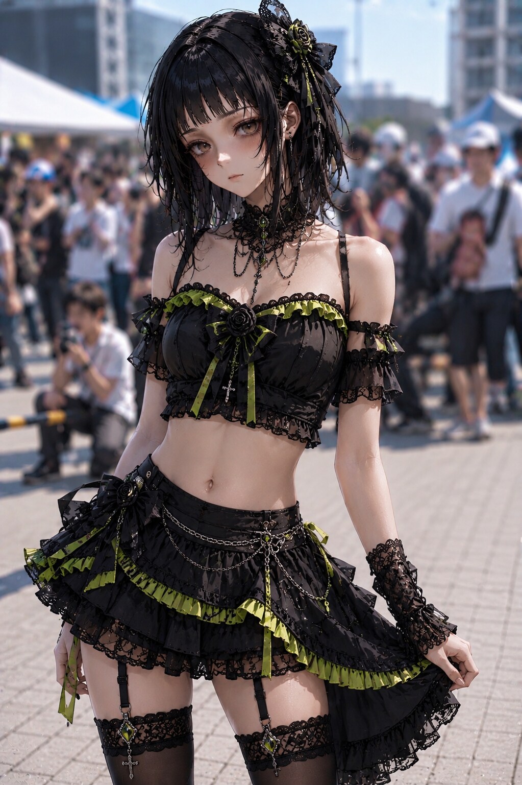 具合悪子ちゃんのサイバーゴスロリ