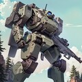 山岳地帯の軍用ロボット 7枚目