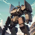 山岳地帯の軍用ロボット 12枚目