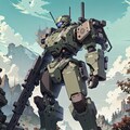 山岳地帯の軍用ロボット 8枚目