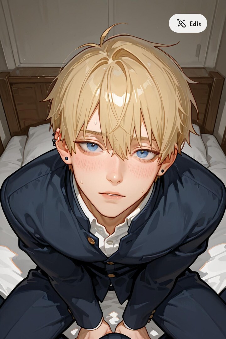 ベッドでの君