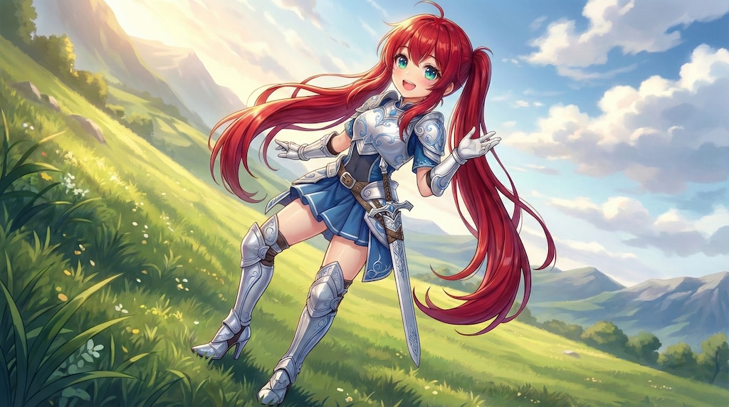 風翼少女、蒼穹を駆ける