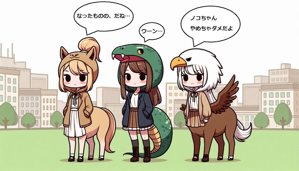 ノコと金団子 ケンタウロス編