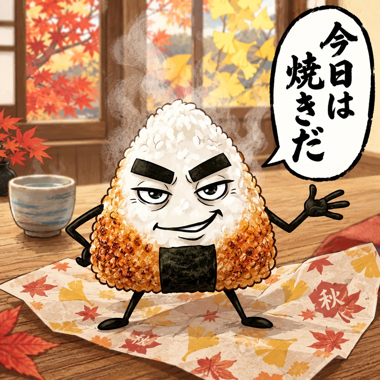 10/8 今日は焼きだ🍙（にぎ兄貴） | の人気AIイラスト・グラビア