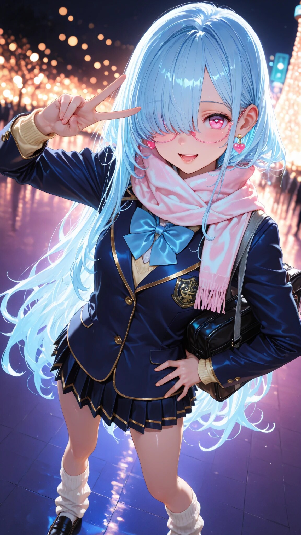 夜景、光盛り